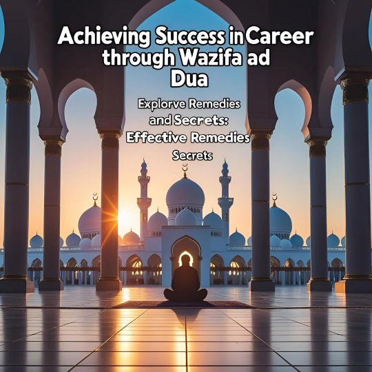 Wazifa And Dua For Career