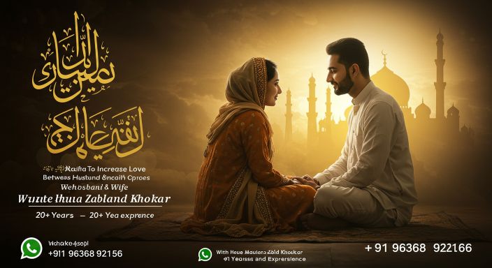 Wazifa to Increase Love Between Husband Wife