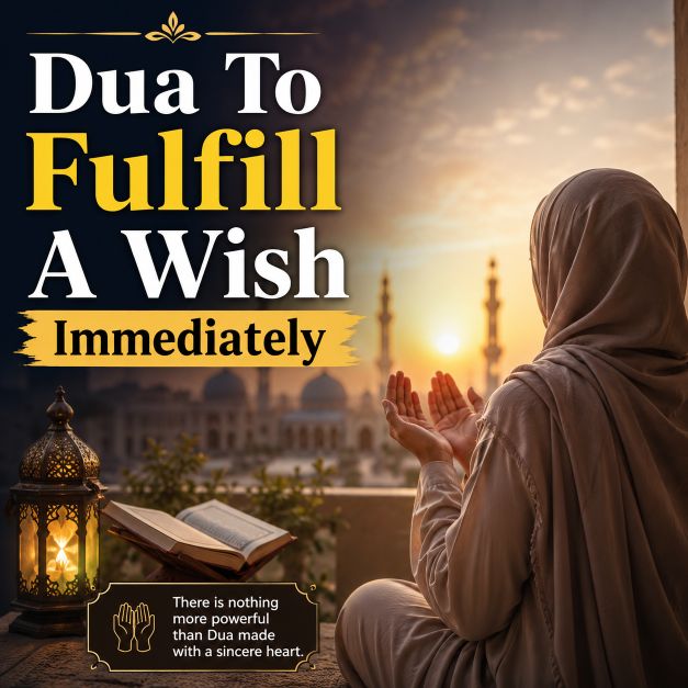 Dua To Fulfill A Wish Immediately