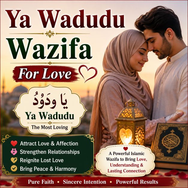 Ya Wadudu Wazifa For Love